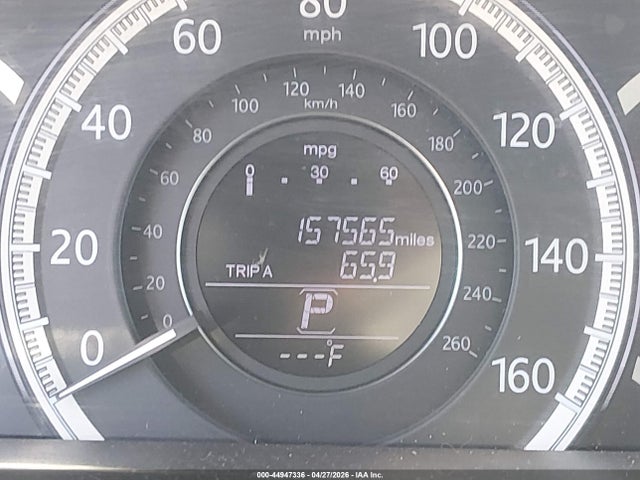 2015 Honda Accord Ex-l მანქანა იყიდება აუქციონზე, vin: 1HGCR2F82FA050513, აუქციონის ნომერი: 44947336
