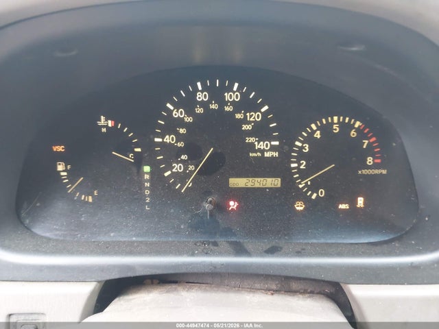 Aukcja sprzedaży 2001 Lexus Rx 300, vin: JTJHF10U010193713, numer aukcji: 44947474