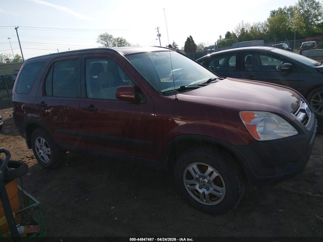 2004 Honda Cr-v Ex მანქანა იყიდება აუქციონზე, vin: SHSRD78834U216326, აუქციონის ნომერი: 44947487