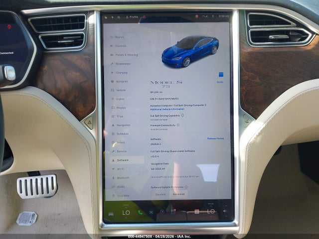 Aukcja sprzedaży 2017 Tesla Model S 60/75, vin: 5YJSA1E13HF218203, numer aukcji: 44947508