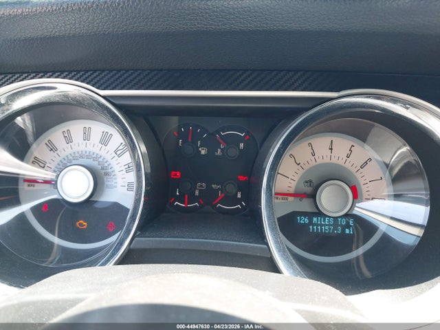 Продажа на аукционе авто 2012 Ford Mustang V6 Premium, vin: 1ZVBP8AM4C5235770, номер лота: 44947630