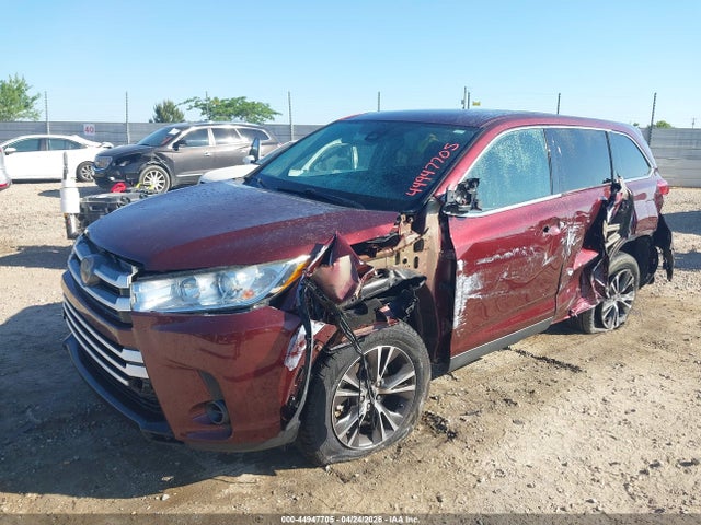 Продаж на аукціоні авто 2019 Toyota Highlander Le, vin: 5TDZZRFH5KS306285, номер лоту: 44947705