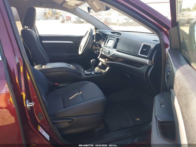 Продаж на аукціоні авто 2019 Toyota Highlander Le, vin: 5TDZZRFH5KS306285, номер лоту: 44947705