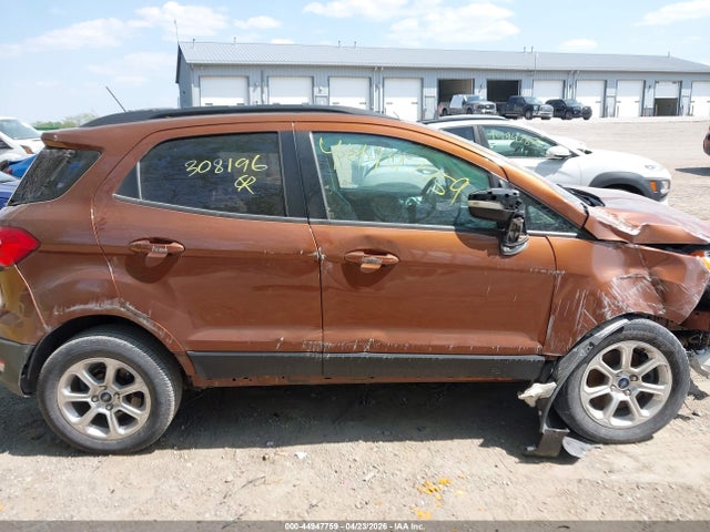 Продажа на аукционе авто 2019 Ford Ecosport Se, vin: MAJ3S2GE9KC308196, номер лота: 44947759