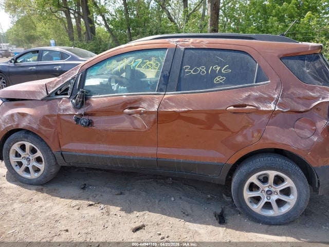 Продажа на аукционе авто 2019 Ford Ecosport Se, vin: MAJ3S2GE9KC308196, номер лота: 44947759