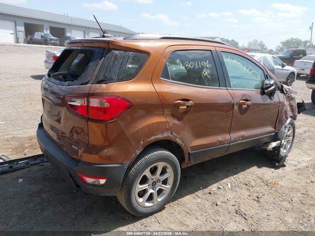Продажа на аукционе авто 2019 Ford Ecosport Se, vin: MAJ3S2GE9KC308196, номер лота: 44947759