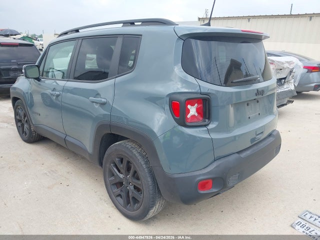 2018 Jeep Renegade Altitude Fwd მანქანა იყიდება აუქციონზე, vin: ZACCJABB3JPH22931, აუქციონის ნომერი: 44947926