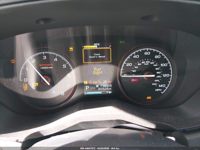 2019 Subaru Forester Sport მანქანა იყიდება აუქციონზე, vin: JF2SKAPC1KH425788, აუქციონის ნომერი: 44947972