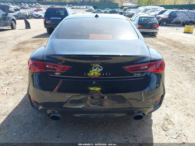 Aukcja sprzedaży 2020 Infiniti Q60 Luxe Awd, vin: JN1EV7EL7LM380117, numer aukcji: 44948013