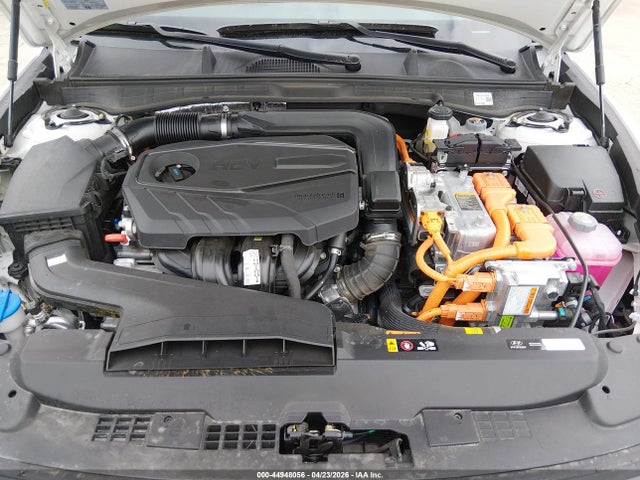 KMHL24JJ0TA148004 Hyundai Sonata Hybrid Blue