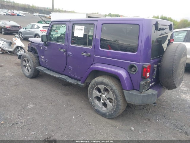Продажа на аукционе авто 2017 Jeep Wrangler Unlimited Sahara 4x4, vin: 1C4BJWEG3HL694093, номер лота: 44948081