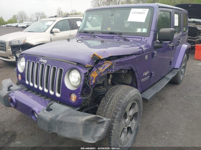 Продажа на аукционе авто 2017 Jeep Wrangler Unlimited Sahara 4x4, vin: 1C4BJWEG3HL694093, номер лота: 44948081