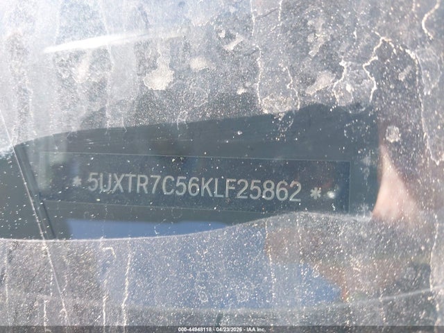 44948118 :رقم المزاد ، 5UXTR7C56KLF25862 vin ، 2019 Bmw X3 Sdrive30i مزاد بيع