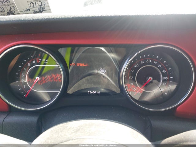 44948156 :رقم المزاد ، 1C4HJXCG5MW593794 vin ، 2021 Jeep Wrangler Rubicon 4x4 مزاد بيع