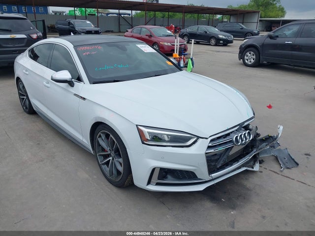 2018 Audi S5 3.0t Premium Plus მანქანა იყიდება აუქციონზე, vin: WAUC4CF54JA058014, აუქციონის ნომერი: 44948246