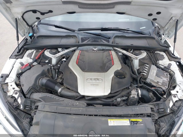 2018 Audi S5 3.0t Premium Plus მანქანა იყიდება აუქციონზე, vin: WAUC4CF54JA058014, აუქციონის ნომერი: 44948246