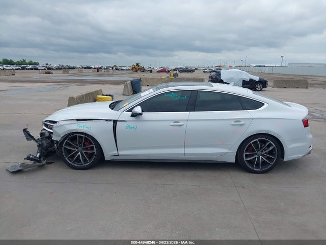 2018 Audi S5 3.0t Premium Plus მანქანა იყიდება აუქციონზე, vin: WAUC4CF54JA058014, აუქციონის ნომერი: 44948246
