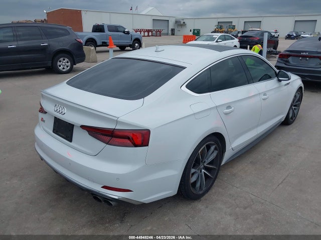 2018 Audi S5 3.0t Premium Plus მანქანა იყიდება აუქციონზე, vin: WAUC4CF54JA058014, აუქციონის ნომერი: 44948246