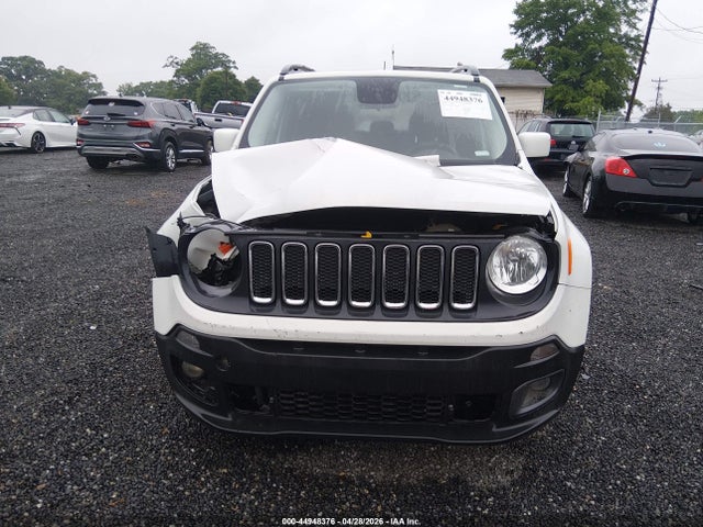 2016 Jeep Renegade Latitude მანქანა იყიდება აუქციონზე, vin: ZACCJBBT0GPC82402, აუქციონის ნომერი: 44948376
