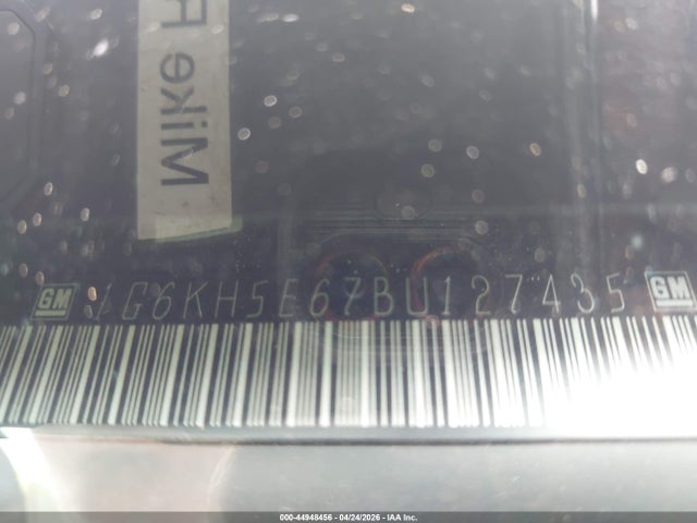 Aukcja sprzedaży 2011 Cadillac Dts Premium Collection, vin: 1G6KH5E67BU127435, numer aukcji: 44948456