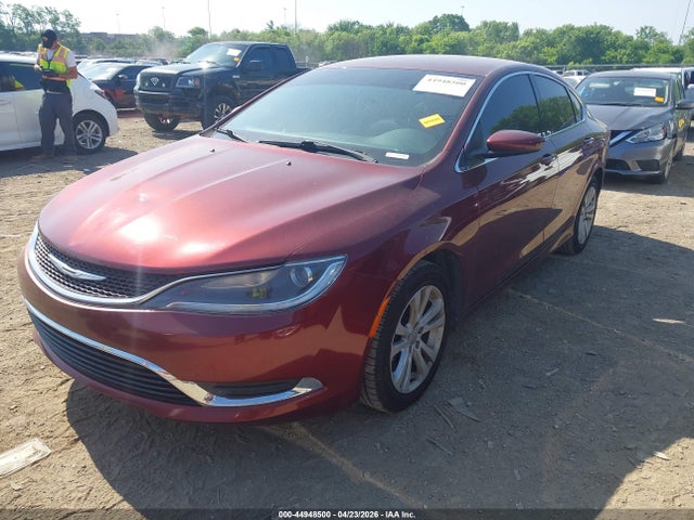 2015 Chrysler 200 Limited მანქანა იყიდება აუქციონზე, vin: 1C3CCCAB2FN554288, აუქციონის ნომერი: 44948500