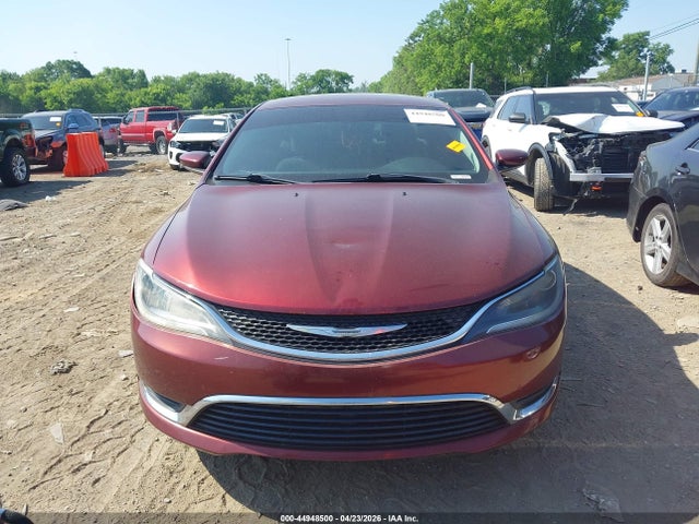 2015 Chrysler 200 Limited მანქანა იყიდება აუქციონზე, vin: 1C3CCCAB2FN554288, აუქციონის ნომერი: 44948500