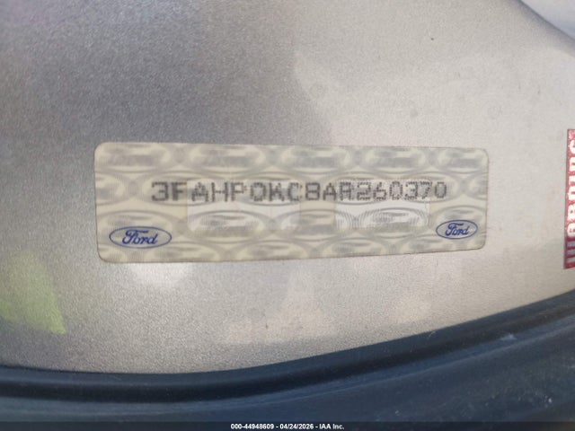 44948609 :رقم المزاد ، 3FAHP0KC8AR260370 vin ، 2010 Ford Fusion Sport مزاد بيع