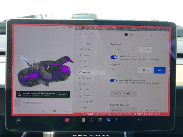 Aukcja sprzedaży 2021 Tesla Model Y Long Range Dual Motor All-wheel Drive, vin: 5YJYGDEE2MF097364, numer aukcji: 44948617
