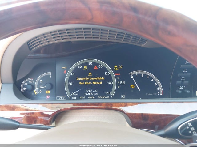 Продаж на аукціоні авто 2010 Mercedes-benz S 550, vin: WDDNG7BB6AA294093, номер лоту: 44948737