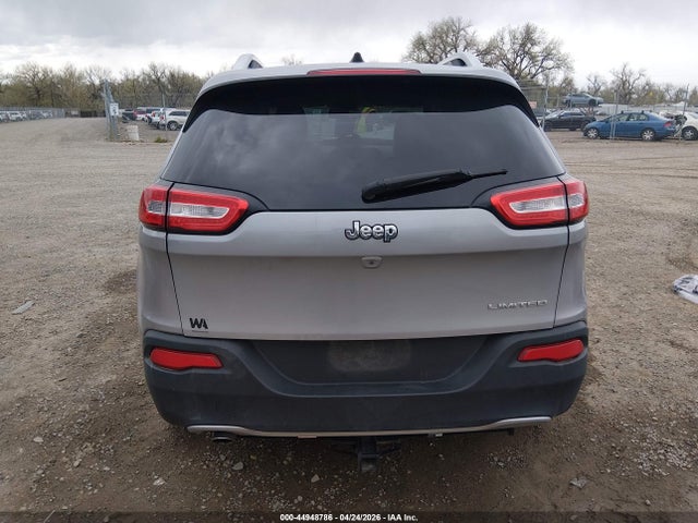 2016 Jeep Cherokee Limited მანქანა იყიდება აუქციონზე, vin: 1C4PJLDB1GW290765, აუქციონის ნომერი: 44948786