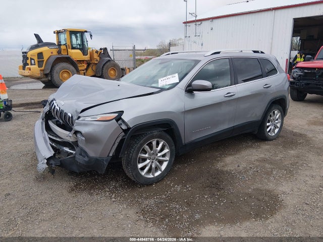 2016 Jeep Cherokee Limited მანქანა იყიდება აუქციონზე, vin: 1C4PJLDB1GW290765, აუქციონის ნომერი: 44948786