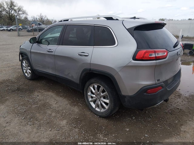2016 Jeep Cherokee Limited მანქანა იყიდება აუქციონზე, vin: 1C4PJLDB1GW290765, აუქციონის ნომერი: 44948786