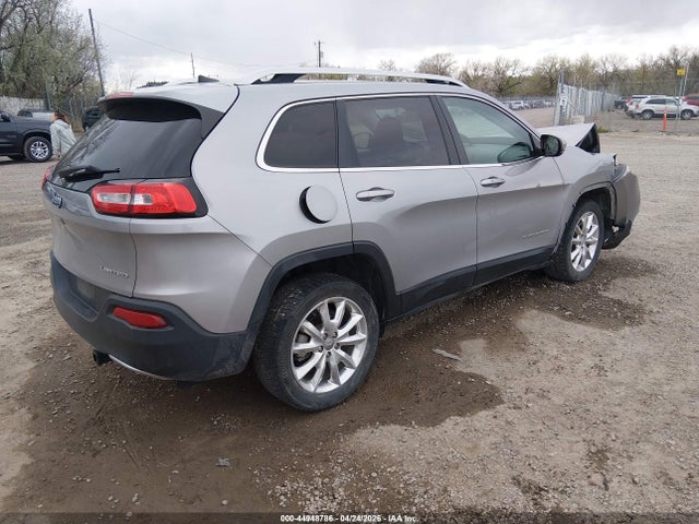 2016 Jeep Cherokee Limited მანქანა იყიდება აუქციონზე, vin: 1C4PJLDB1GW290765, აუქციონის ნომერი: 44948786
