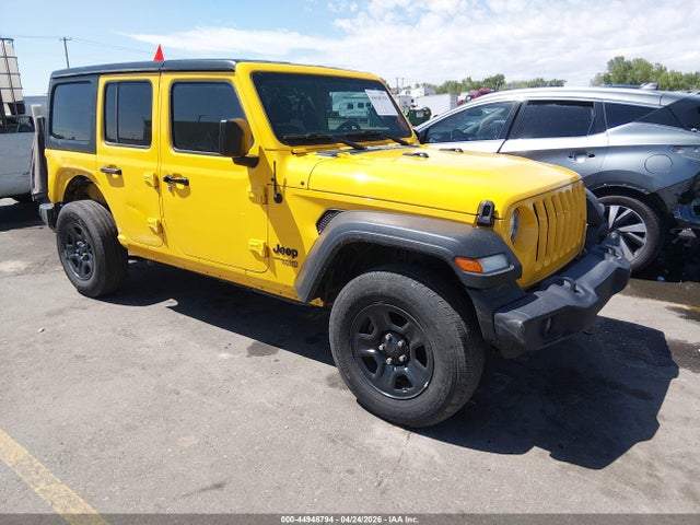 Jeep Wrangler Unlimited Sport 4x4 2021 1C4HJXDG4MW725250 zdjęcie główne