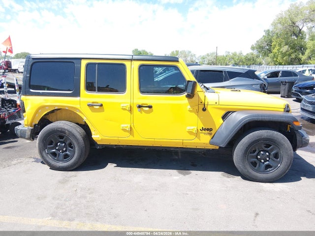 1C4HJXDG4MW725250 Jeep Wrangler Unlimited Sport 4x4