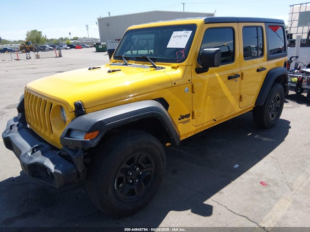 1C4HJXDG4MW725250 Jeep Wrangler Unlimited Sport 4x4