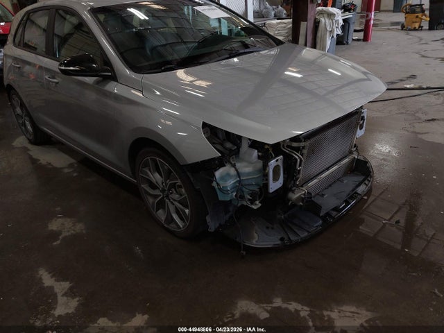 2020 Hyundai Elantra Gt N Line მანქანა იყიდება აუქციონზე, vin: KMHH55LC7LU132866, აუქციონის ნომერი: 44948806