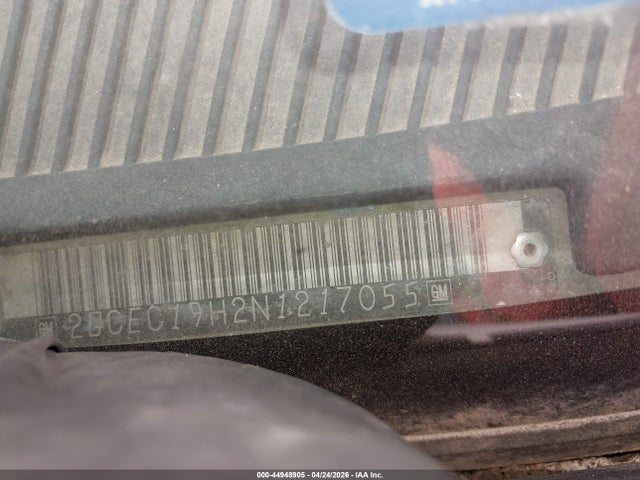 44948905 :رقم المزاد ، 2GCEC19H2N1217055 vin ، 1992 Chevrolet Gmt-400 C1500 مزاد بيع