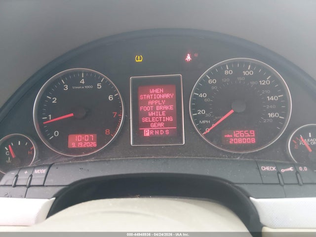 Aukcja sprzedaży 2008 Audi A4 2.0t/2.0t Special Edition, vin: WAUDF78EX8A168756, numer aukcji: 44948936