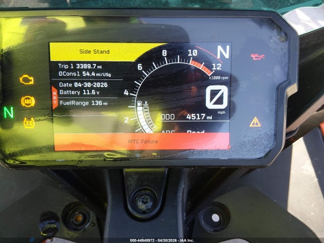 Aukcja sprzedaży 2024 Ktm 390 Rc, vin: MD2JYJ405RN209712, numer aukcji: 44948972