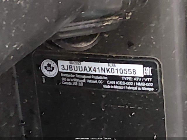 Can-Am Defender Max Limited Cab Hd10 2022 3JBUUAX41NK010558 Image 10