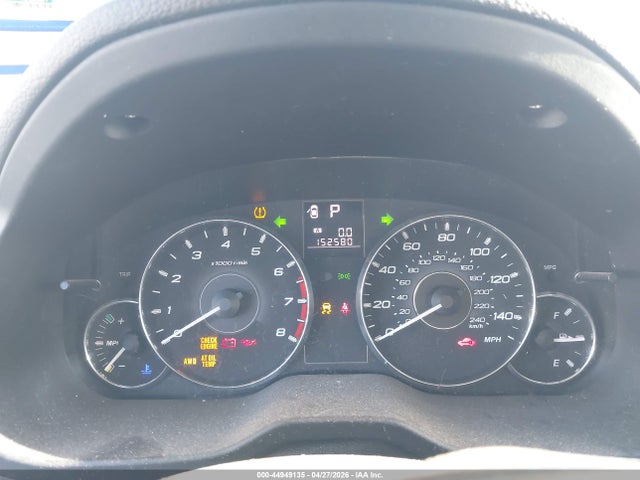 44949135 :رقم المزاد ، 4S4BRCGC8C3290549 vin ، 2012 Subaru Outback 2.5i Premium مزاد بيع