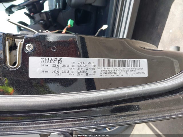 Продажа на аукционе авто 2017 Dodge Grand Caravan Gt, vin: 2C4RDGEG2HR838431, номер лота: 44949157