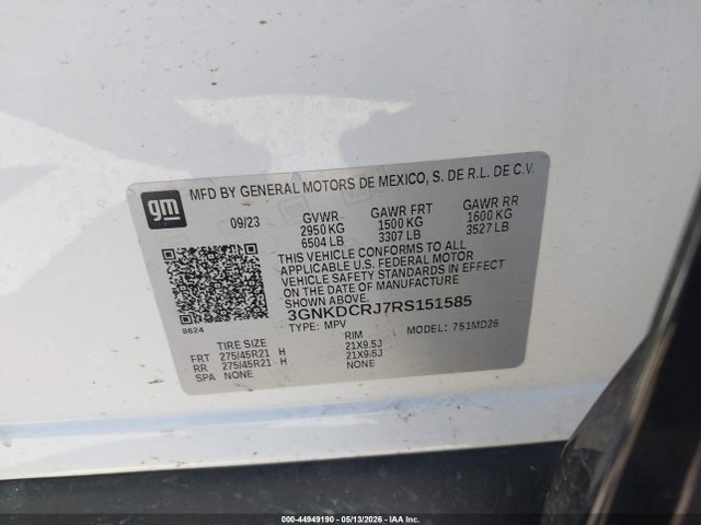 Chevrolet Blazer Ev Eawd Rs 2024 3GNKDCRJ7RS151585 Image 9