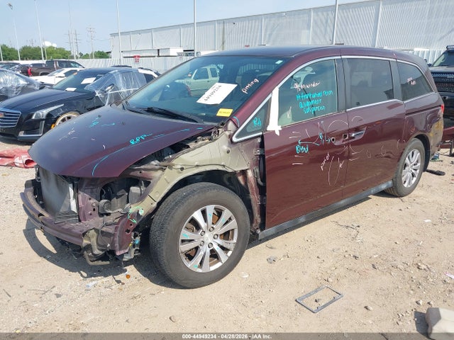 2015 Honda Odyssey Ex მანქანა იყიდება აუქციონზე, vin: 5FNRL5H43FB086689, აუქციონის ნომერი: 44949234