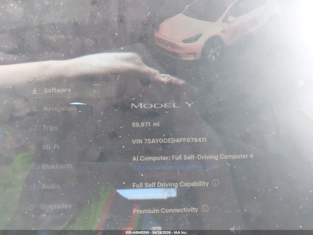 Aukcja sprzedaży 2023 Tesla Model Y Rwd, vin: 7SAYGDED4PF979411, numer aukcji: 44949265