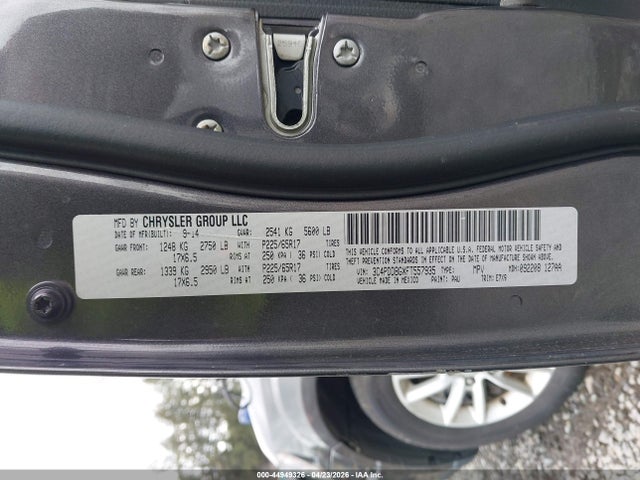 44949326 :رقم المزاد ، 3C4PDDBGXFT557935 vin ، 2015 Dodge Journey Sxt مزاد بيع
