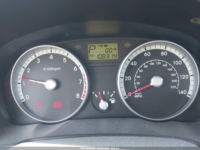 2009 Hyundai Accent Gls მანქანა იყიდება აუქციონზე, vin: KMHCM46C89U291469, აუქციონის ნომერი: 44949365