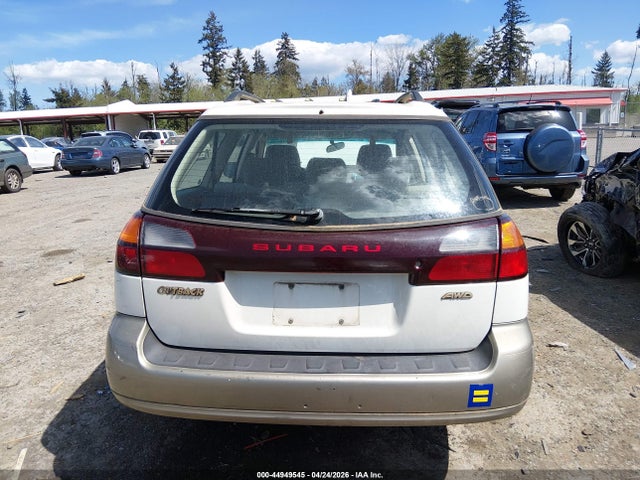 2001 Subaru Outback მანქანა იყიდება აუქციონზე, vin: 4S3BH665517649017, აუქციონის ნომერი: 44949545