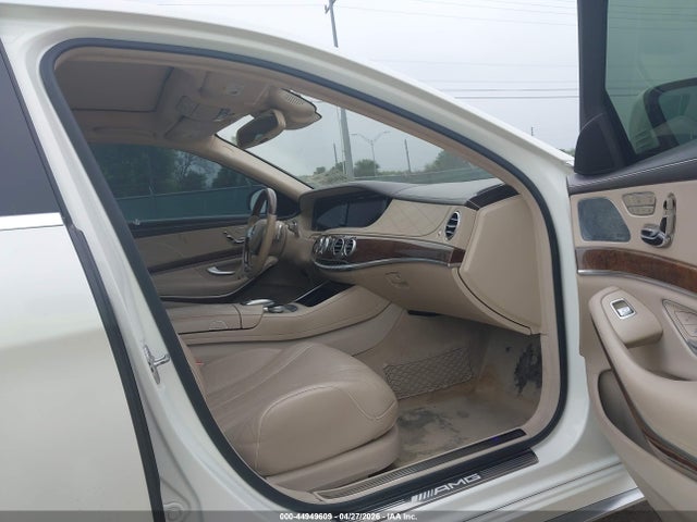 Aukcja sprzedaży 2015 Mercedes-benz S 63 Amg 4matic, vin: WDDUG7JB7FA162352, numer aukcji: 44949609